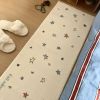 Area Rug Color Rug For Bedroom - Non Slip Bath Rug Absorbent Floor Mat For Bathroom - Cute Washable Small Shower Mat - Aesthetic Modern Home Decoratio