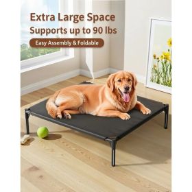 Pet Bed, No Assembly Required, Foldable, Portable, Waterproof & Moisture-Proof, Breathable & Antibacterial, All-Season Sleeping Mat For Cats And Dogs, (Option: MeshclothL)