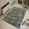 Area Rug Color Rug For Bedroom - Non Slip Bath Rug Absorbent Floor Mat For Bathroom - Cute Washable Small Shower Mat - Aesthetic Modern Home Decoratio