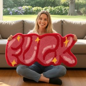 Color Rug For Bedroom, 2X3" Fluffy Thick Soft Living Room Rugs, Non Slip Absorbent Floor Mat, Cute Washable Microfiber Non-Slip Small Shower Mat, Aest (Option: Pinkbubbles)