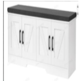 Wooden Shoe Storage Cabinet, For Living Room Storage (Option: 28in)