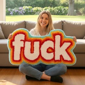 Color Rug For Bedroom, 2X3" Fluffy Thick Soft Living Room Rugs, Non Slip Absorbent Floor Mat, Cute Washable Microfiber Non-Slip Small Shower Mat, Aest (Option: BlueWhite)