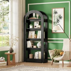 Bookshelf,Storage Rack,Multifunctional Rack (Option: Black)