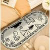 Area Rug Color Rug For Bedroom - Non Slip Bath Rug Absorbent Floor Mat For Bathroom - Cute Washable Small Shower Mat - Aesthetic Modern Home Decoratio