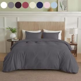 Serta Simply Clean Solid Duvet Cover (Option: W13717992)