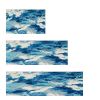 3-piece Kitchen Rug Set for Entrances/Hallways/Bathrooms