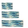 3-piece Kitchen Rug Set for Entrances/Hallways/Bathrooms
