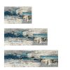 3-piece Kitchen Rug Set for Entrances/Hallways/Bathrooms