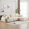 Modern Memory Foam Compressed Sofa,Large Sectional Couches for Living Room,Pet-Friendly Cloud Modular Sectional Sofa,Corduroy Fabric