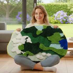 Area Rug Color Rug For Bedroom - Non Slip Bath Rug Absorbent Floor Mat For Bathroom - Cute Washable Small Shower Mat - Aesthetic Modern Home Decoratio (Option: SY23050002)