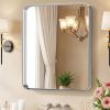 Wall Mirror With Rectangular Metal Frame