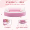 Ergonomic Office Computer Home Gaming Desk Chair Adjustable PU Leather Racing Chair Flip-up Armrest For Christmas Furniture