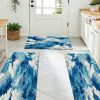 3-piece Kitchen Rug Set for Entrances/Hallways/Bathrooms