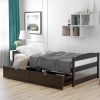 Simple Twin Size Platform Bed with two Drawers