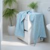 Pack of 4 Extra Large Bath Towels 30 x 60 Inches, 100% Cotton, Larger & Lighter Weight, Quicker to Dry, Super Soft and Absorbent, Perfect for Bathroom