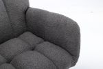 Rocking Chair, Soft Teddy Velvet Fabric Rocking Chair for Nursery