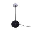 Torchiere Floor Lamp Black Minimalist Standing Light with 3-Way Switch Light Bulbs Not Included