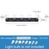 Black Bathroom Vanity Light Fixture