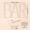 1pc, BAR Neon Light, LED Business Bar Sign Light On Off Switch Open Bright Light Neon, Without Battery