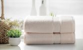 Kathy Ireland Zero Twist Cotton Plush Bath Sheet Towel