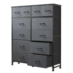 A Dressing Table Storage Cabinet With 12 Drawers, Suitable For Storing Items In The Closet. (Option: Grey)
