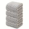 "Lifetime Durability Waffle Bath Towels - Commercial-Quality Microfiber That Lasts 300+ Washes Without Pilling or Stiffening"