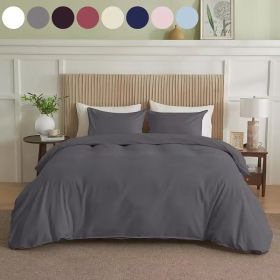 Serta Simply Clean Solid Duvet Cover (Option: W13717998)